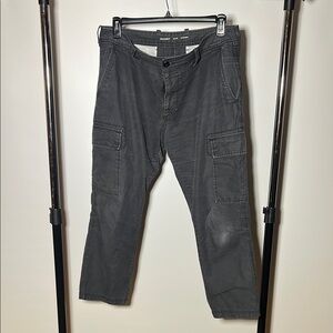 Old Navy Straight Refined Tailored Cargo Pants, 36W 30L